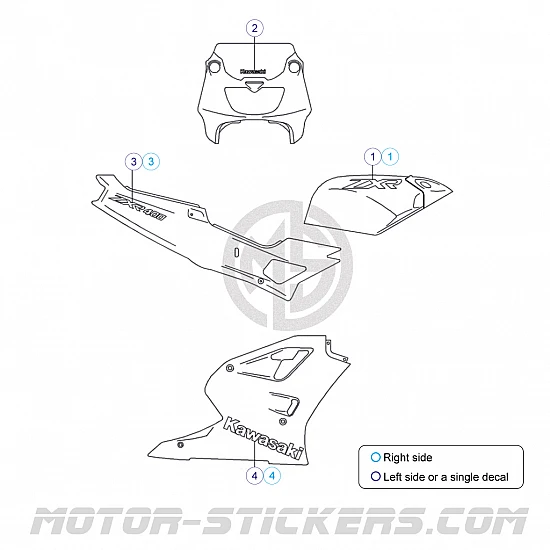 Kawasaki ZXR 400 1991