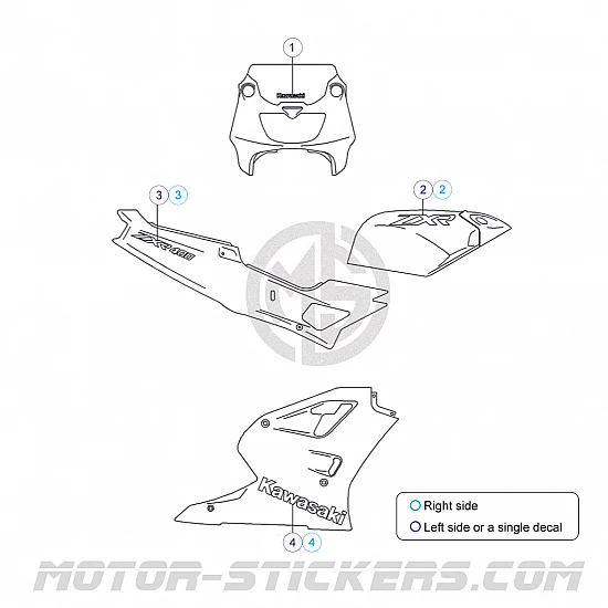 Kawasaki ZXR 400 1992