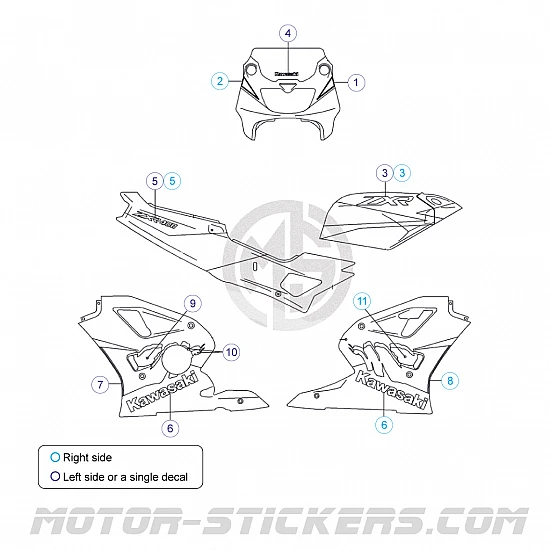 Kawasaki ZXR 400 1993