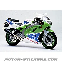 Kawasaki ZXR 400 1994 decals