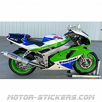 Kawasaki ZXR 750R 1992 decals