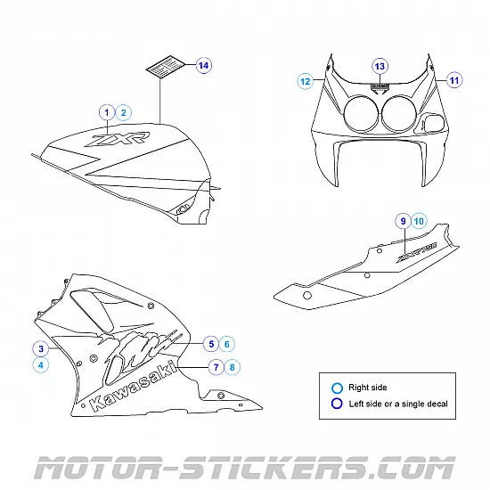 Kawasaki ZXR 750 1993