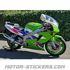 Kawasaki ZXR 750 1995 decals