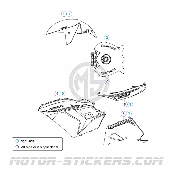 Kawasaki ZZR 1400 ZX-14 2011