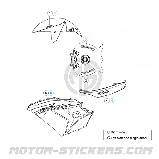 Kawasaki ZZR 1400 ZX-14 2011