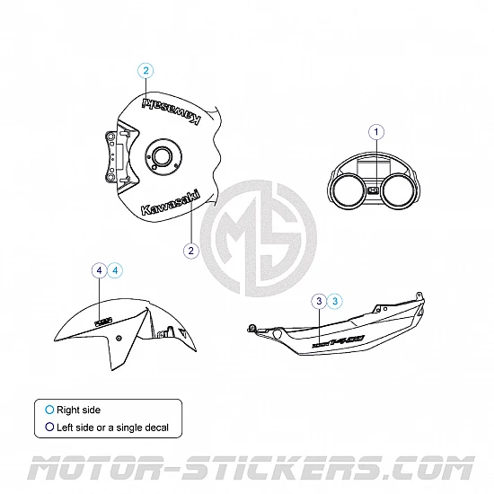 Kawasaki ZZR 1400 ZX-14 2012