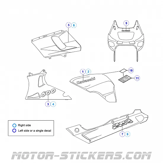 Kawasaki ZZR 600 1996