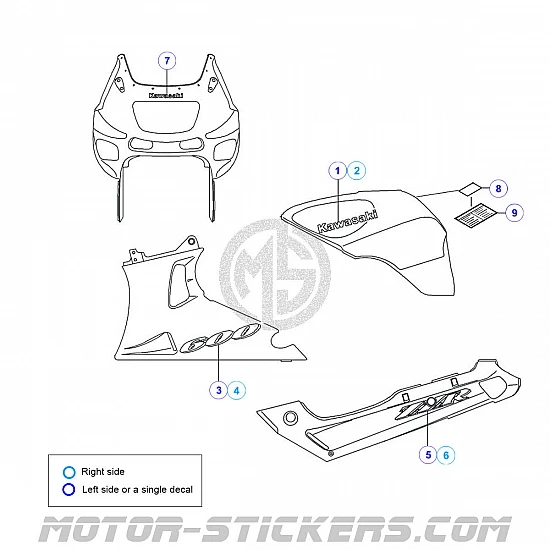 Kawasaki ZZR 600 1997