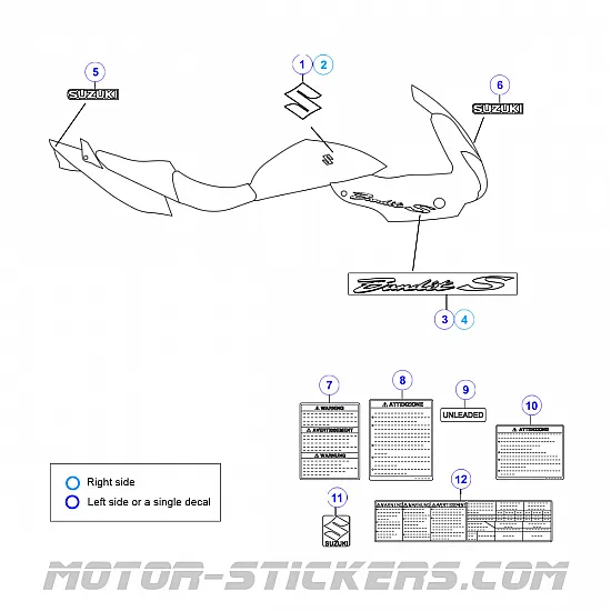 Suzuki GSF 650S Bandit 2005