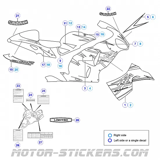 Suzuki GSX 1300R Hayabusa 2006 Limited