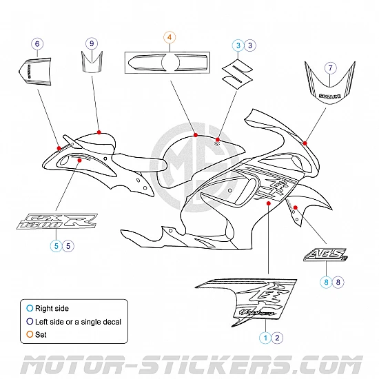 Suzuki GSX 1300R Hayabusa 2017