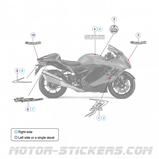 Suzuki GSX 1300R Hayabusa 2024