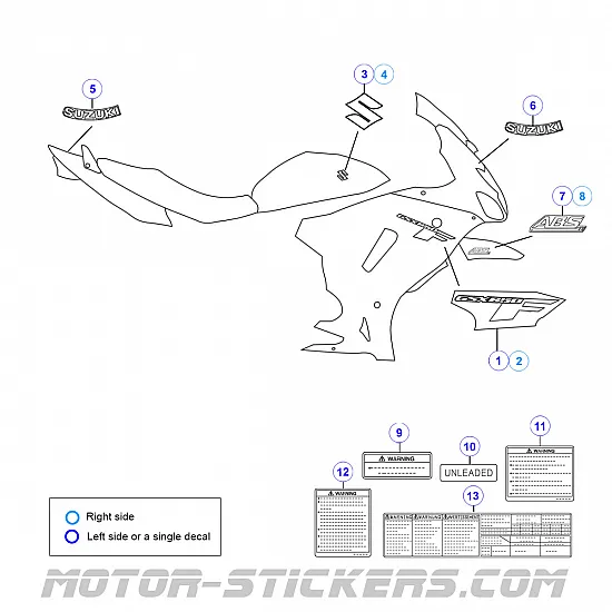 Suzuki GSX 650F 2008