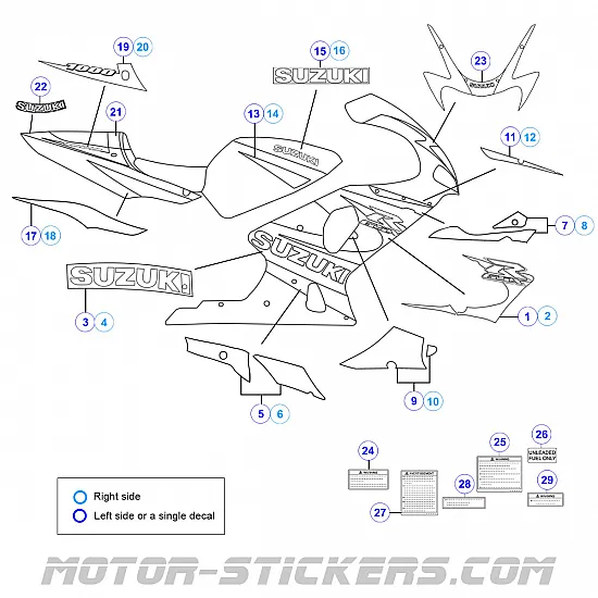 Suzuki GSX-R 1000 2001