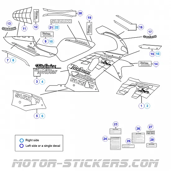 Suzuki GSX-R 600 Movistar 2002