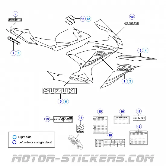 Suzuki GSX-R 600 2009