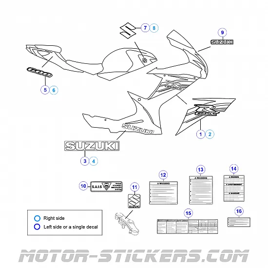 Suzuki GSX-R 600 2013