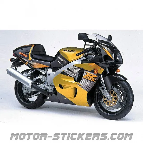 Suzuki GSX-R 750 1996-1997 adesivi