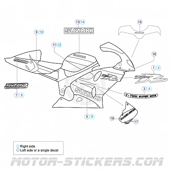 Suzuki TL 1000R 1999