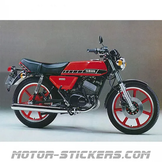 Yamaha RD 200DX 1976-1980