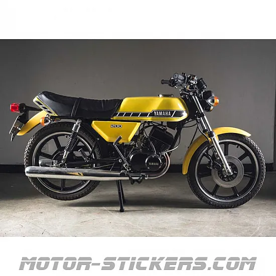 Yamaha RD 200DX 1976-1980