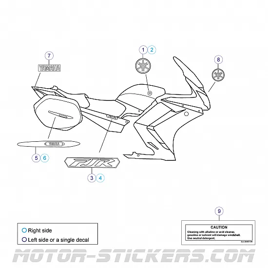 Yamaha FJR 1300 2008