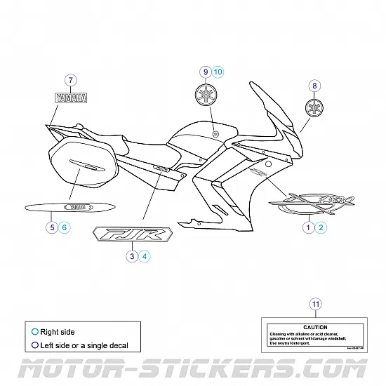 Yamaha FJR 1300 2009