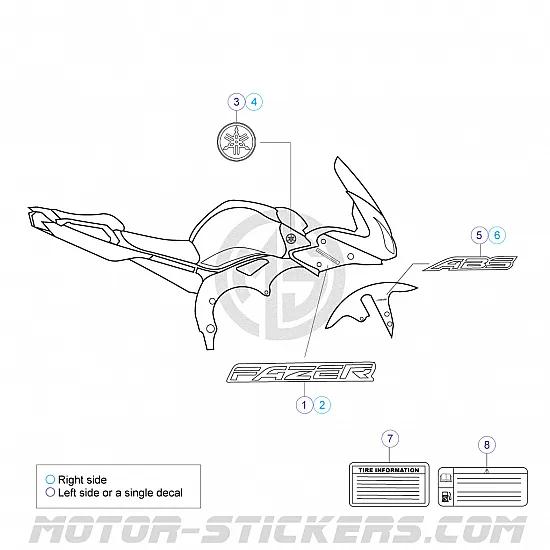 Yamaha FZ1 S Fazer 2012