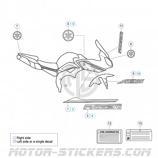 Yamaha FZ8S Fazer 2015