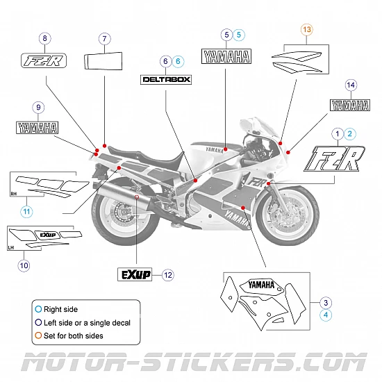 Yamaha FZR 1000 1989