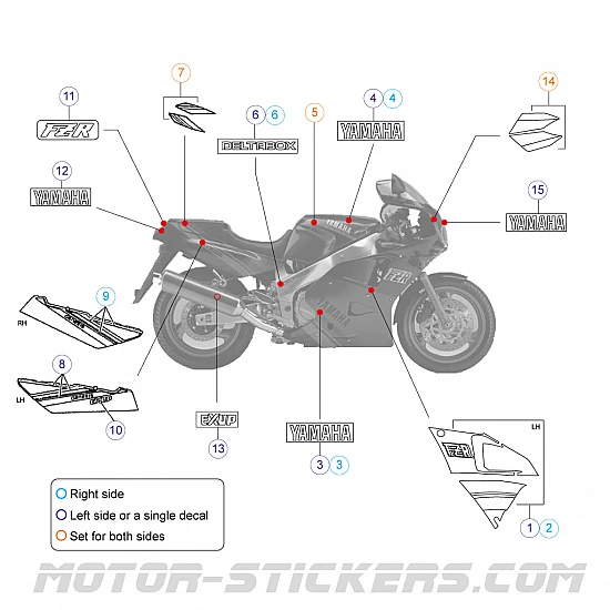 Yamaha FZR 1000 1990