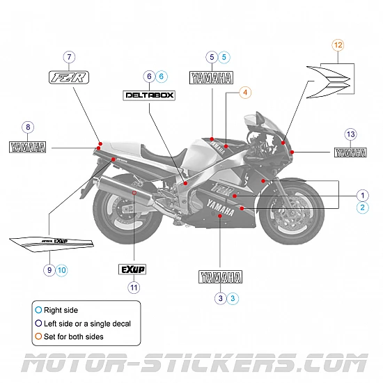 Yamaha FZR 1000 1990
