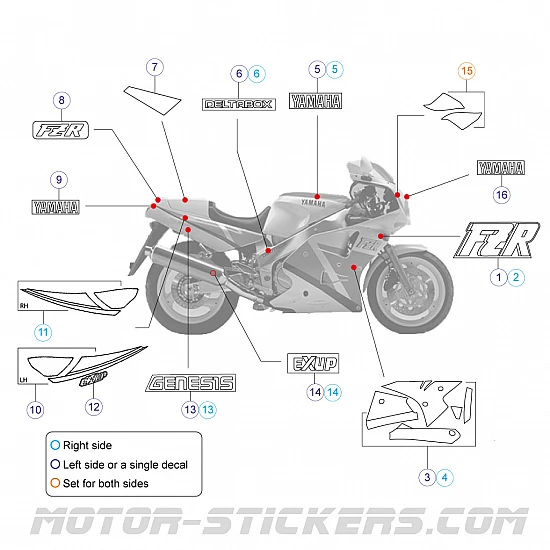 Yamaha FZR 1000 1990