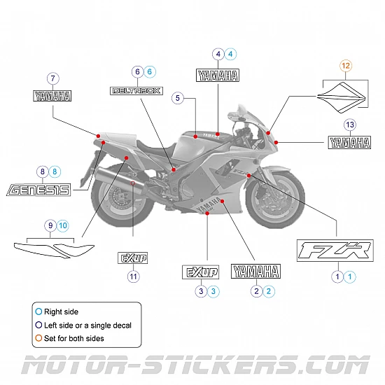 Yamaha FZR 1000 1991