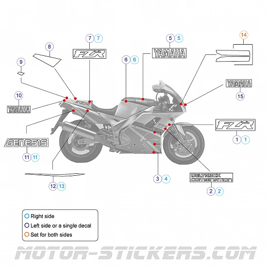 Yamaha FZR 1000 1993