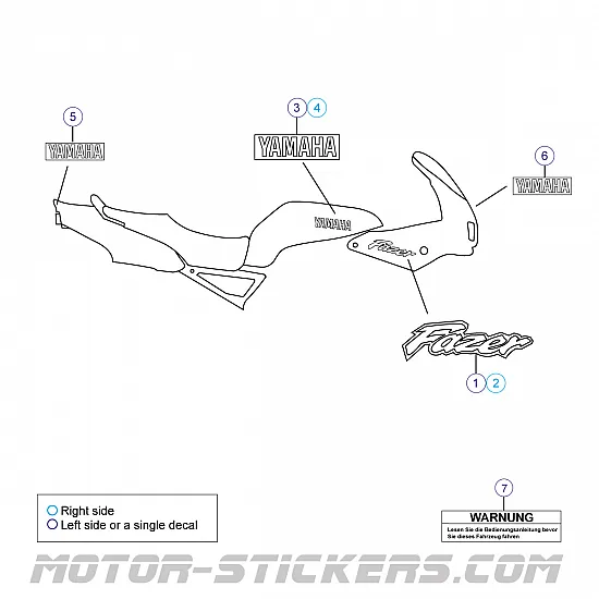 Yamaha FZS 600 Fazer 1999