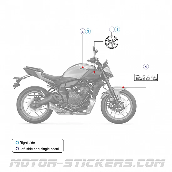 Yamaha MT-07 2024