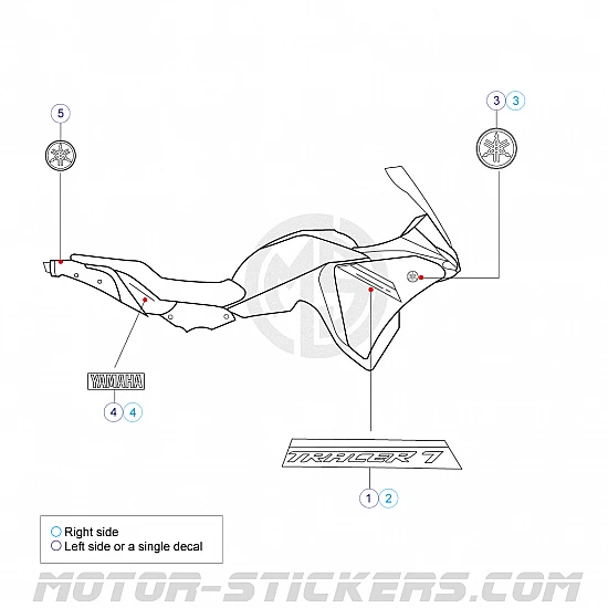 Yamaha MT-07 Tracer 2022