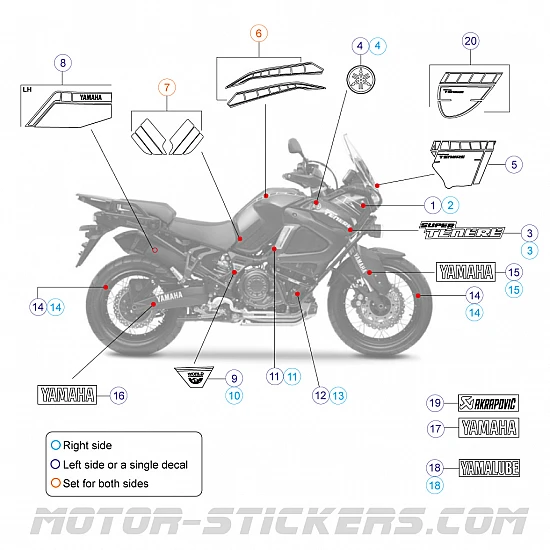 Yamaha XT 1200 Z Super Tenere World Crosser 2018