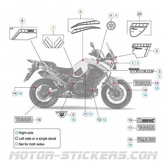 Yamaha XT 1200 Z Super Tenere World Crosser 2018
