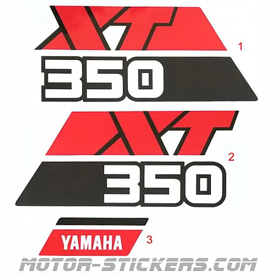 Yamaha XT 350 '86-2000