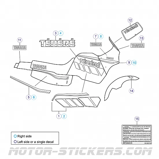 Yamaha XT 600Z Tenere 1990