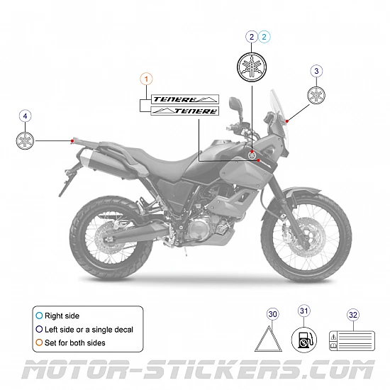 Yamaha XT 660Z Tenere 2008