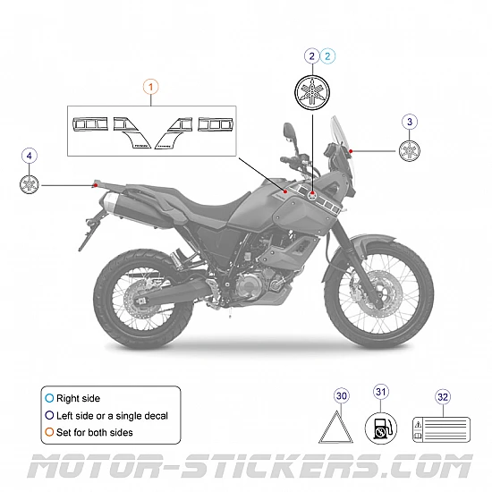 Yamaha XT 660Z Tenere 2011