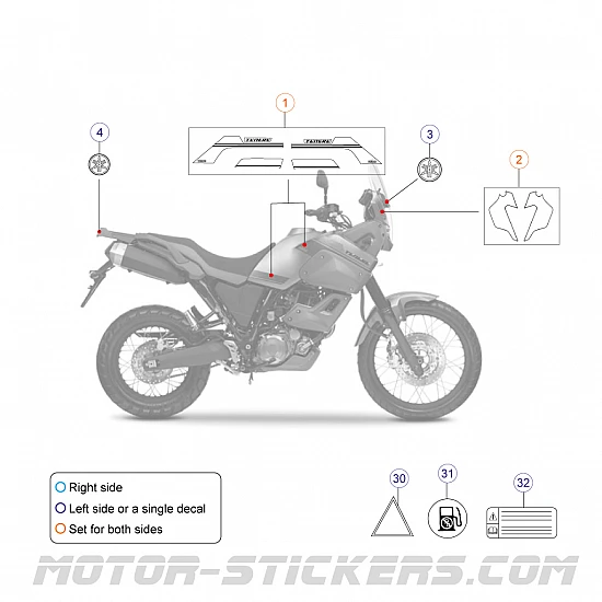 Yamaha XT 660Z Tenere 2012