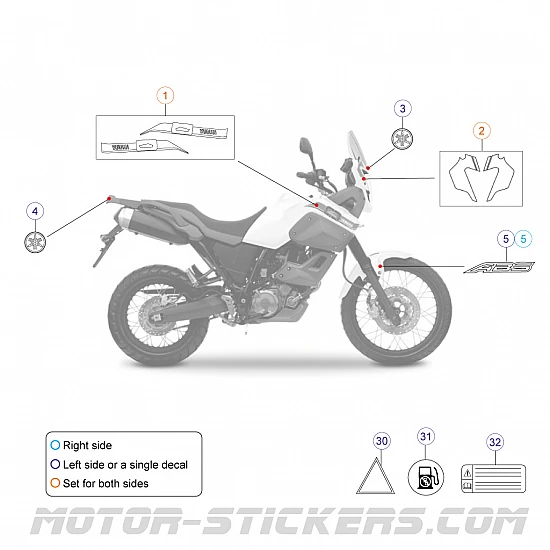 Yamaha XT 660Z Tenere 2012
