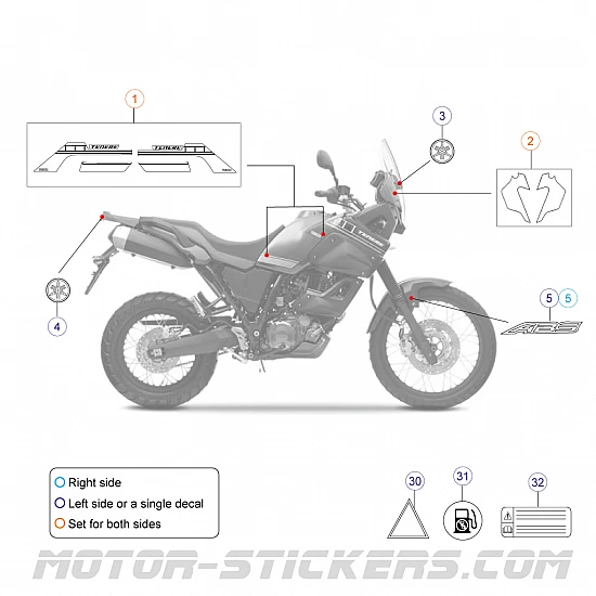 Yamaha XT 660Z Tenere 2013