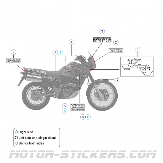 Yamaha XTZ 660 Tenere 1993