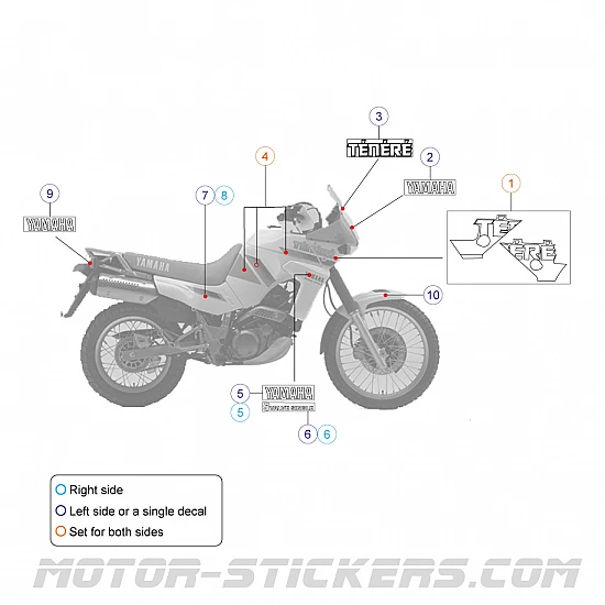 Yamaha XTZ 660 Tenere 1993
