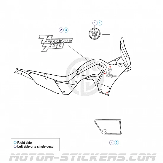 Yamaha XTZ 690 Tenere 700  2020